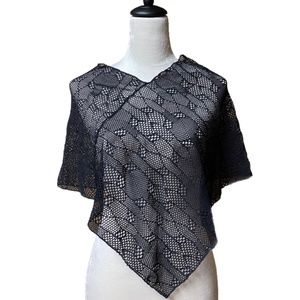 NWT Summer or Swimwear Short Poncho/Cape